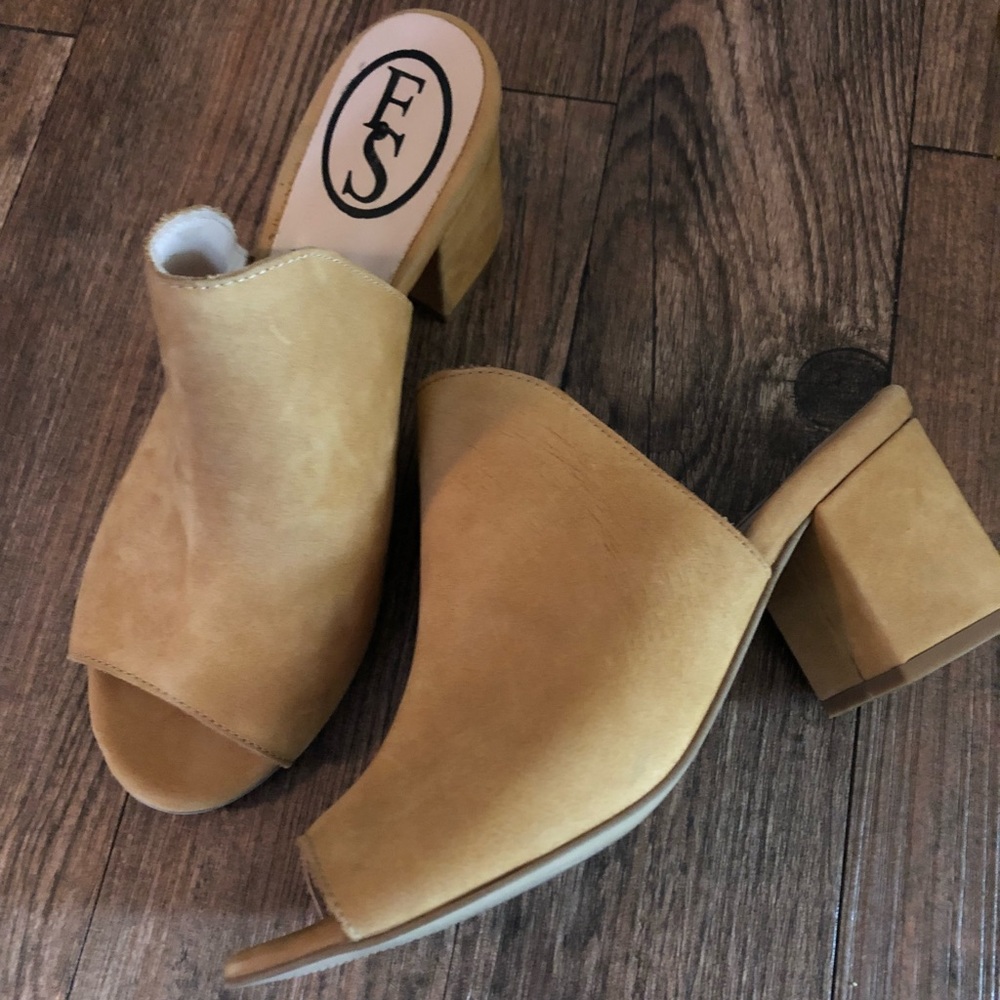 Leather Mules - Picture 2 of 2